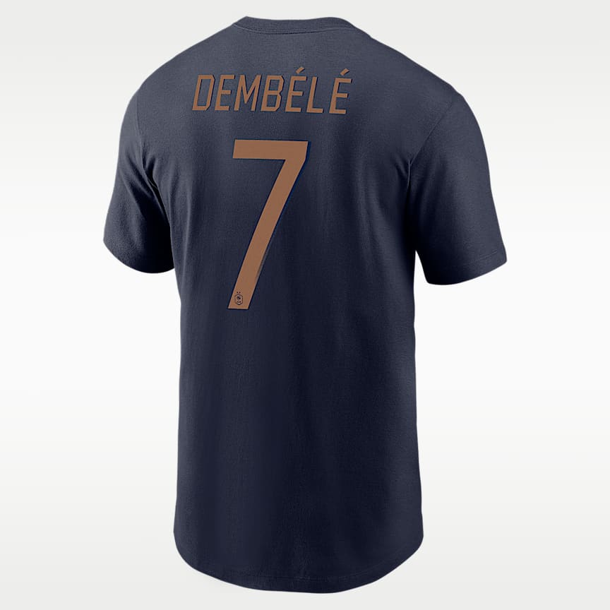 Kylian Mbappé FFF Women's Nike Soccer T-Shirt. Nike.com
